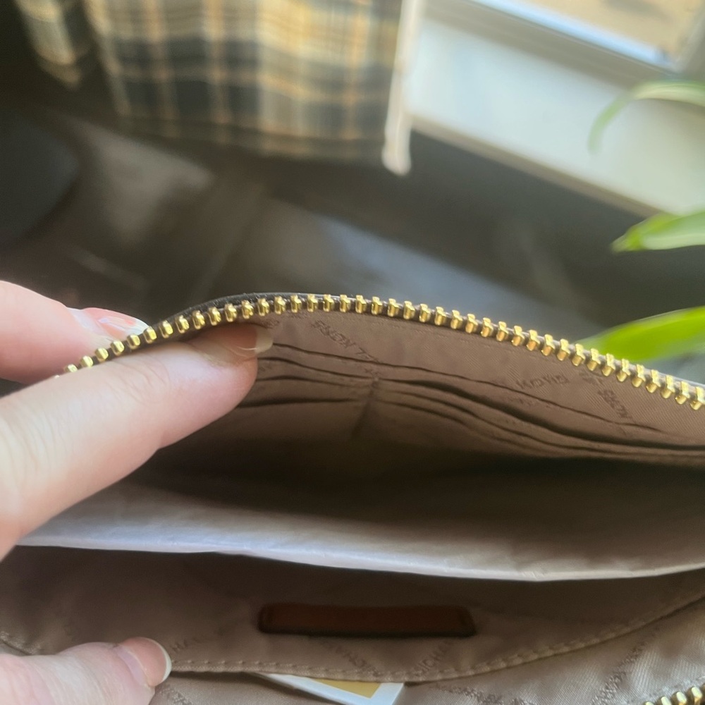 Michael Kors Brown Wristlet Clutch - Picture 5 of 6